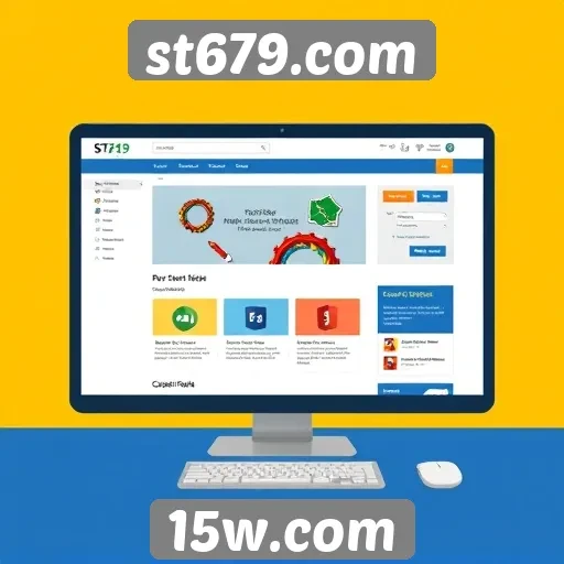 Análise da interface do usuário no site st679.com